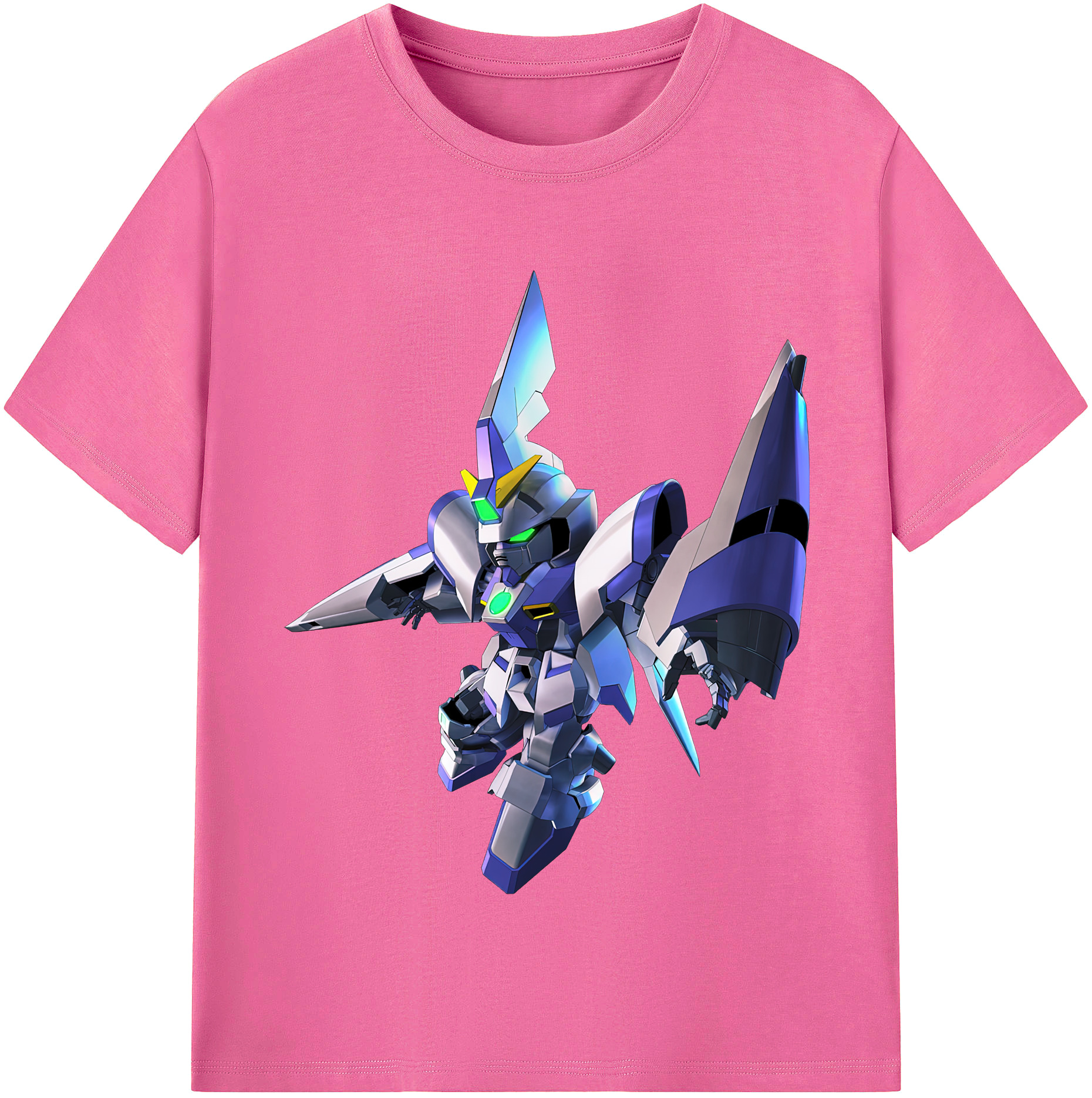 （画像用） 機動戦士ガンダム Mobile Suit Gundam レディースカジュアルプリントTシャツ（綿100％）